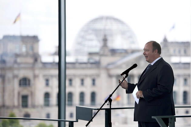 Berlin, Helge Braun Press Conference