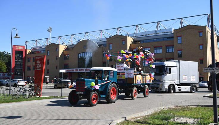 Coronavirus, protest by showmen in Berlin