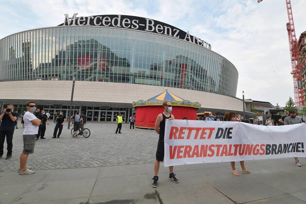 Berlin, Demo of the event industry