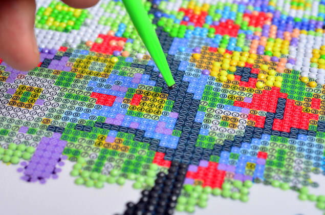 IMAGO Creative, Lifestyle, Freizeit, Hobby, Diamond Painting