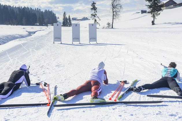 Milano Cortina 2026, symbol photos, biathlon