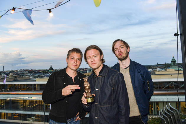 Mando Diao erhalten Auszeichnung in Stockholm