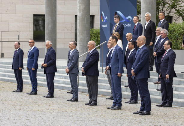 Germany, Gymnich Meeting of EU Foreign Ministers at the Federal Foreign Office in Berlin
