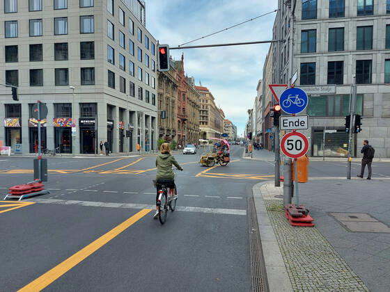 Berlin, car-free Friedrichstrasse project launched