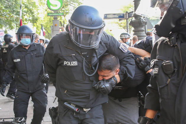Berlin, Attila Hildmann arrested at demonstration against the current corona politics