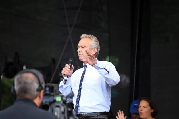 Berlin, speech by Robert F. Kennedy Jr. during the demonstration against the current corona politics