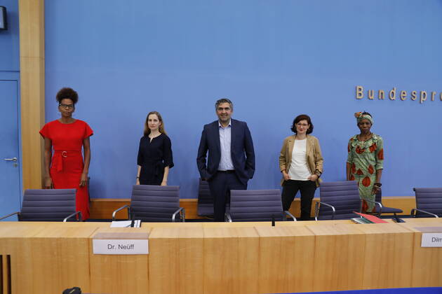 Federal Press Conference in Berlin: Anti-Racism Plan 2025