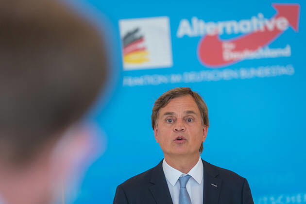 Berlin, AfD Press Conference