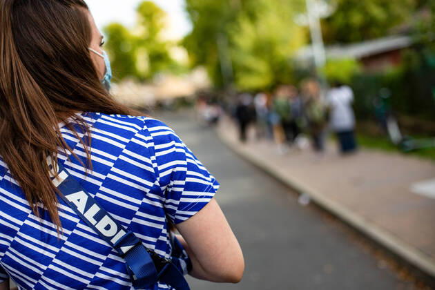 Berlin, launch of the Aldi fashion collection