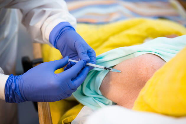Coronavirus in Slowenien, Impfstart in Kranj