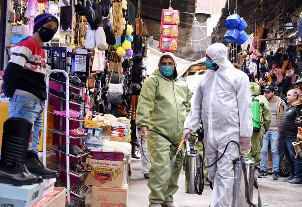 Coronavirus in Syrien, Eindrücke aus Damaskus