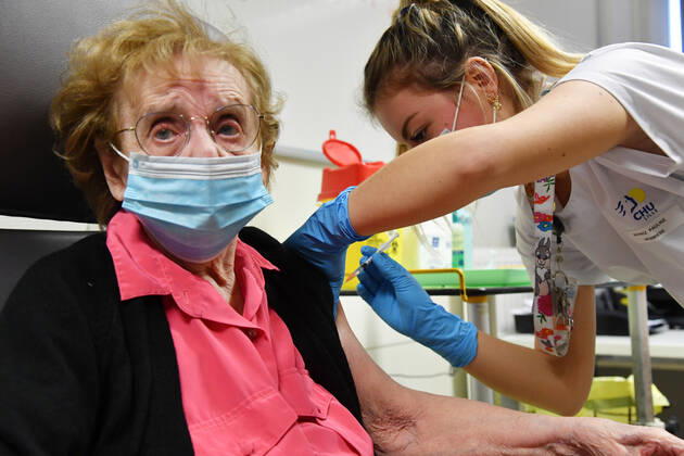 Coronavirus in Frankreich, Impfungen in Lille