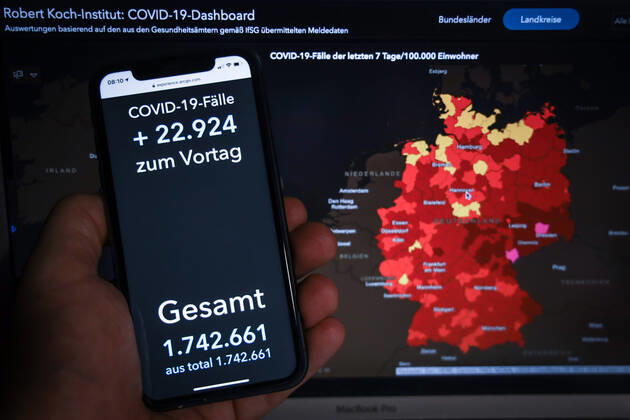 Coronavirus in Deutschland, COVID-19-Dashboard des RKI