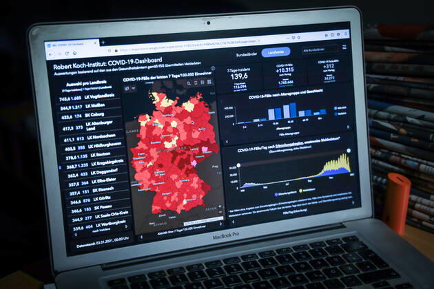 Coronavirus in Deutschland, COVID-19-Dashboard des RKI