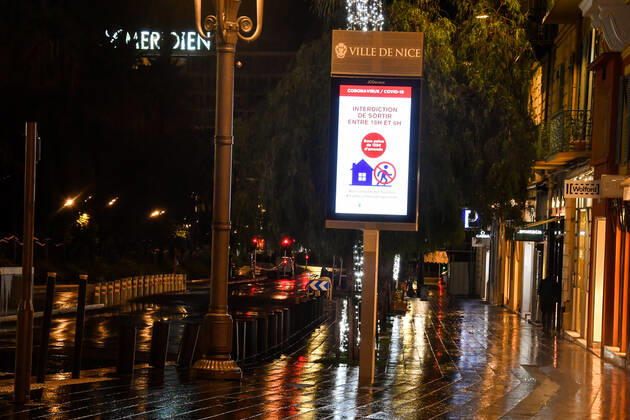 Coronavirus in Frankreich, Eindrücke vom Lockdown in Nizza