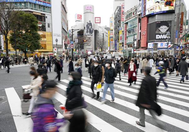 Coronavirus in Japan, Eindrücke aus Tokio