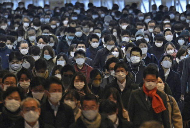 Coronavirus in Japan, Eindrücke aus Tokio