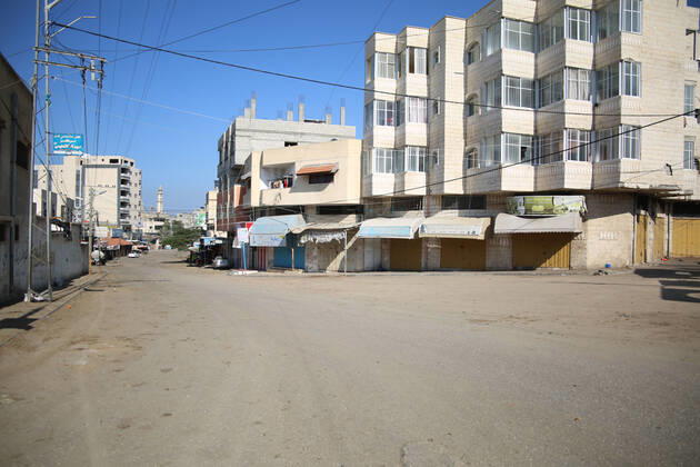 Coronavirus, Eindrücke vom Lockdown im Gazastreifen