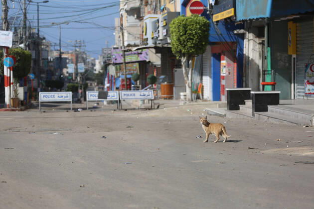 Coronavirus im Gazastreifen, Eindrücke vom Lockdown in Gaza-Stadt