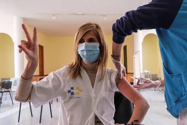 Coronavirus in Spanien, Impfungen in Las Palmas auf Gran Canaria