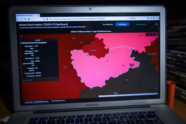 Coronavirus in Deutschland, COVID-19-Dashboard des RKI