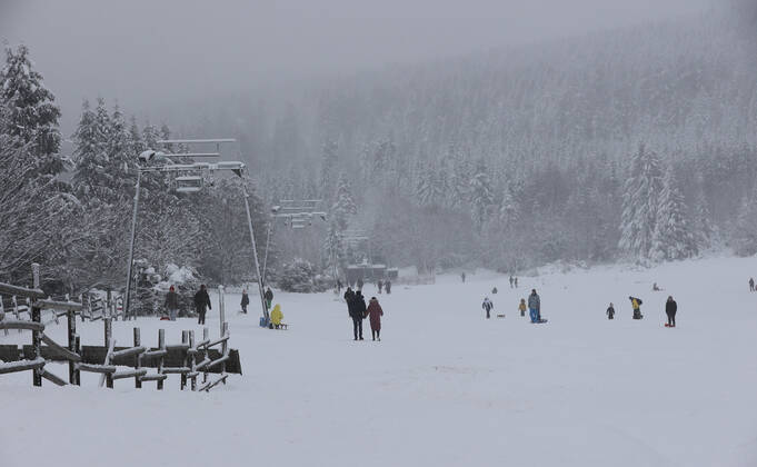 Coronavirus in Niedersachsen, Betrieb am Rodelhang, Torfhaus im Harz
