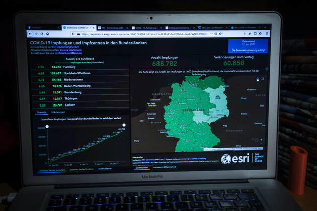 Coronavirus in Deutschland, COVID-19-Dashboard des RKI