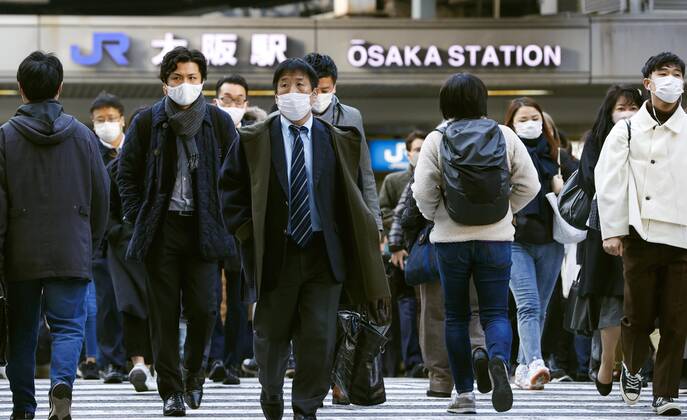 Coronavirus in Japan, Eindrücke aus Osaka
