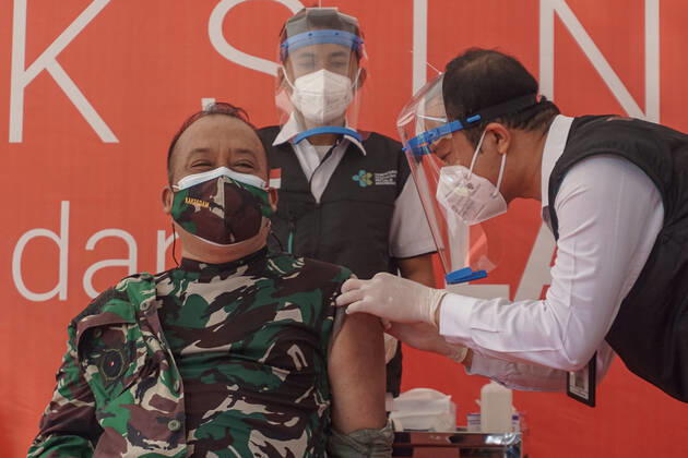 Coronavirus, Impfstart in Indonesien