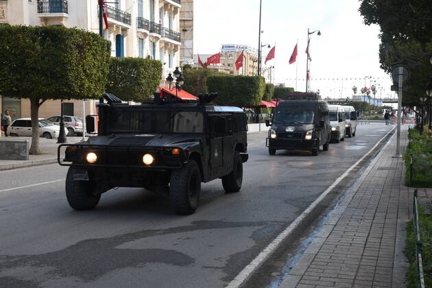 Coronavirus in Tunesien, Lockdown in Tunis