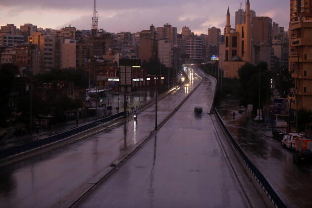Coronavirus im Libanon, Eindrücke vom Lockdown in Beirut
