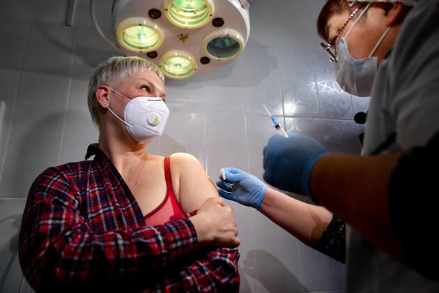 Coronavirus in Russland, Impfung in Wladiwostok