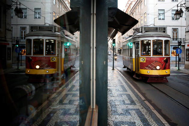 Coronavirus in Portugal, Eindrücke aus Lissabon
