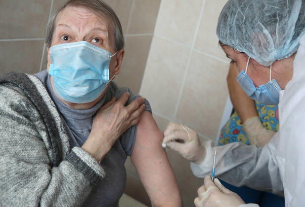 Coronavirus in Russland, Impfungen in Pflegeeinrichtung in Wolgograd