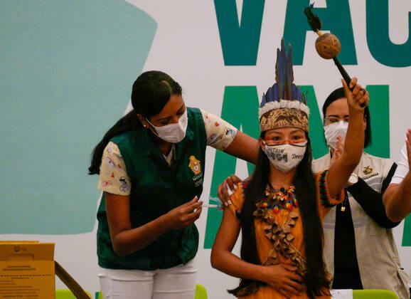 Coronavirus in Brasilien, Start der Impfkampagne in Manaus