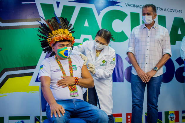 Coronavirus in Brasilien, Start der Impfkampagne in Macapa