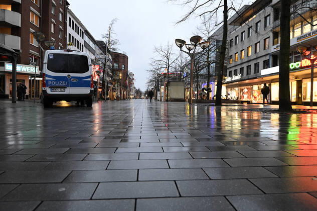 Coronavirus in NRW, Eindrücke vom Lockdown in Duisburg