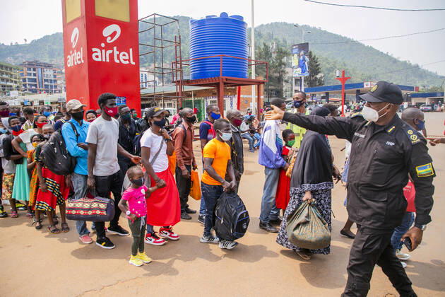 Coronavirus in Ruanda, Eindrücke aus Kigali
