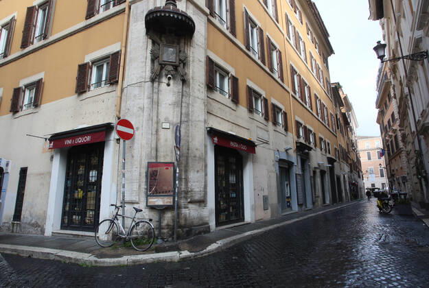 Coronavirus in Italien, leere Straßen in Rom