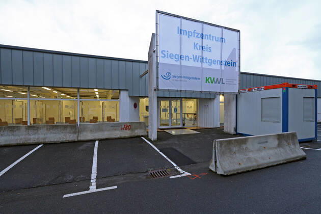Coronavirus in NRW, Impfzentrum Kreis Siegen-Wittgenstein