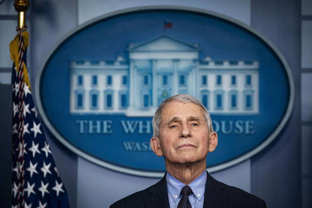 Coronavirus in den USA, Pressekonferenz von Anthony Fauci im Weißen Haus in Washington