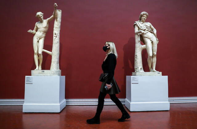Coronavirus in Russland, Pushkin-Museum nach Corona-Lockdown wieder geöffnet