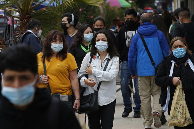Coronavirus in Chile, Eindrücke aus Vina del Mar