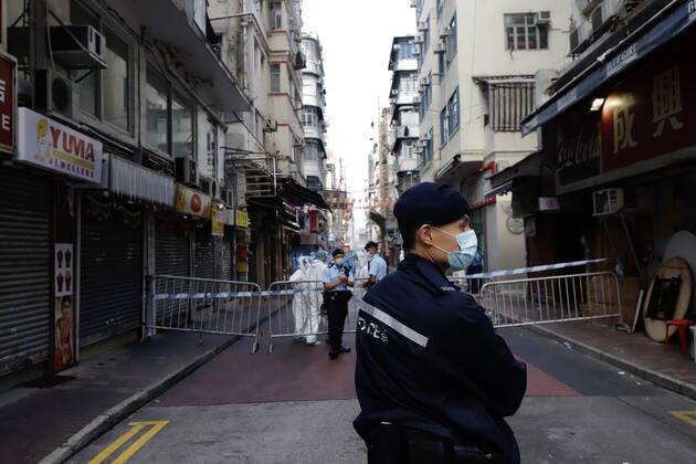 Coronavirus in China, Lockdown in Hongkong