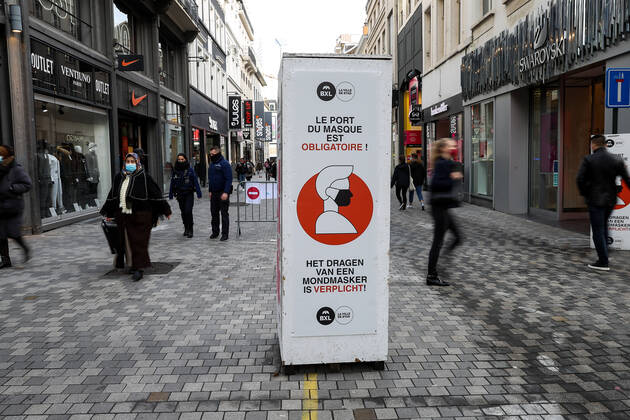 Coronavirus in Belgien, Eindrücke aus Brüssel