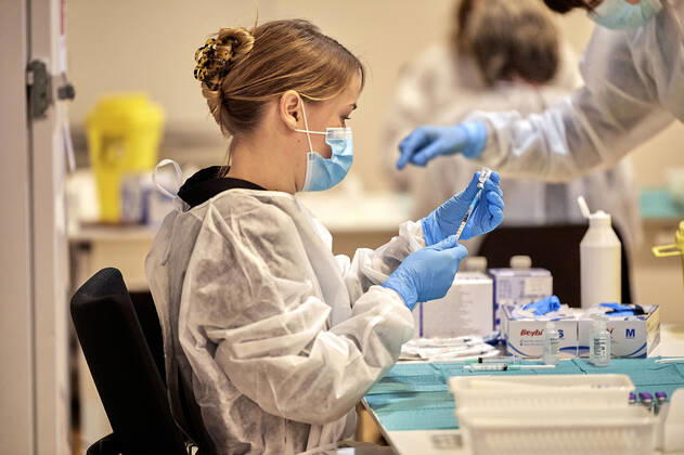 Coronavirus in Dänemark, Impfung in Kopenhagen