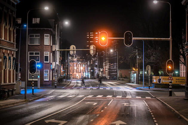 Coronavirus in den Niederlanden, Eindrücke aus Groningen