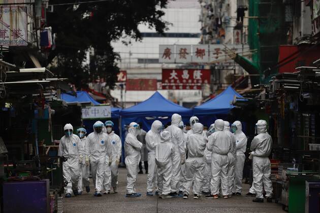 Coronavirus in China, Lockdown in Hongkong