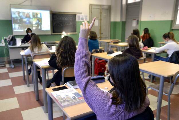 Coronavirus in Italien, Schüler kehren in die Schule zurück