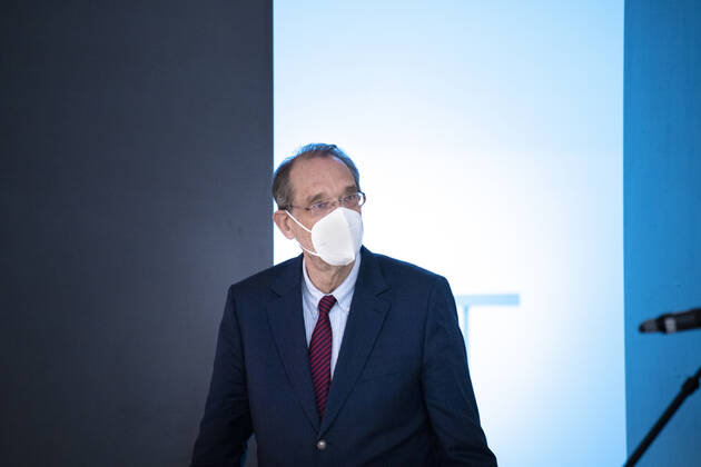 Coronavirus in Österreich, Pressekonferenz mit Bildungsminister Heinz Faßmann in Wien
